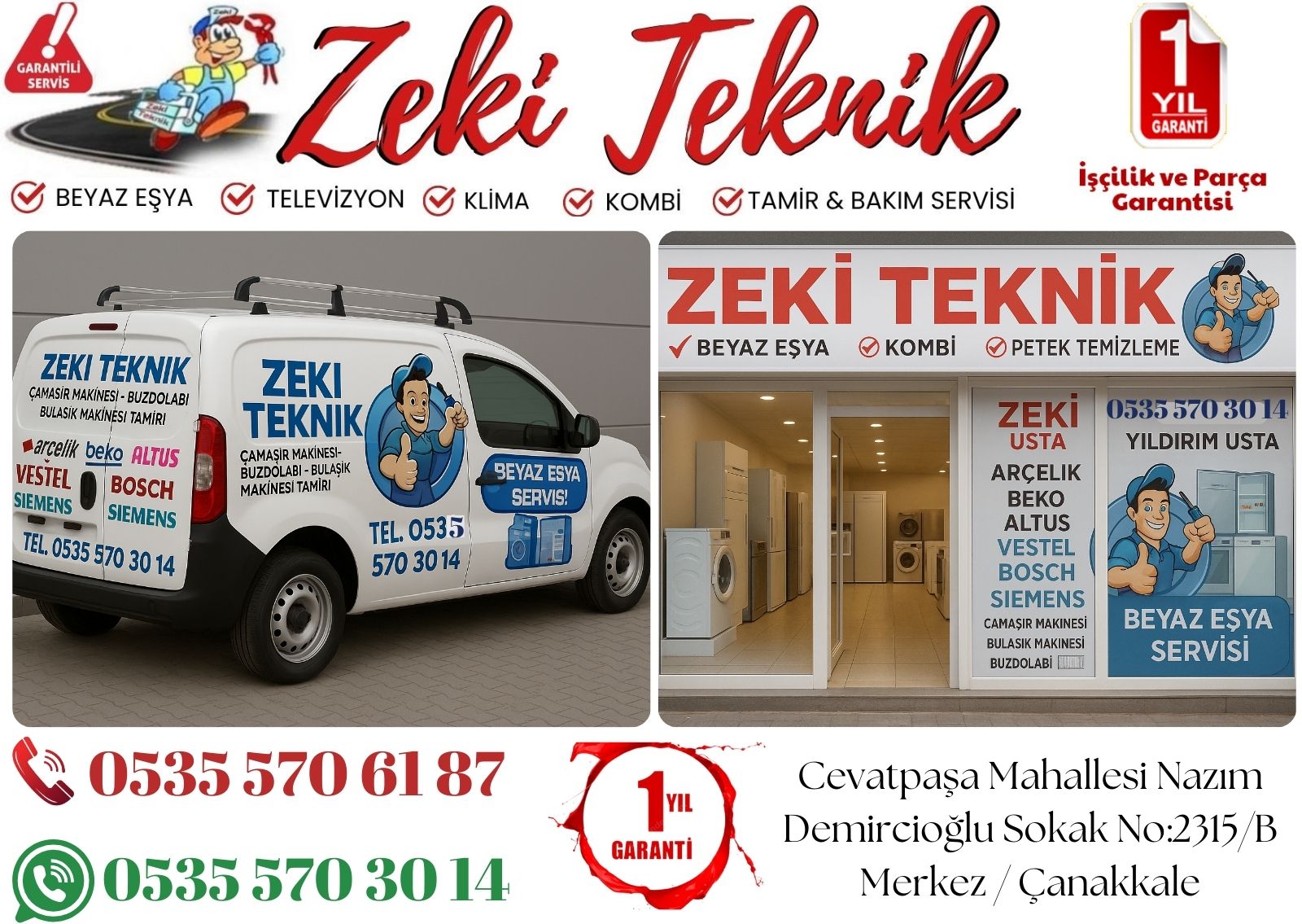 Çanakkale Kepez Buzdolabı Servisi